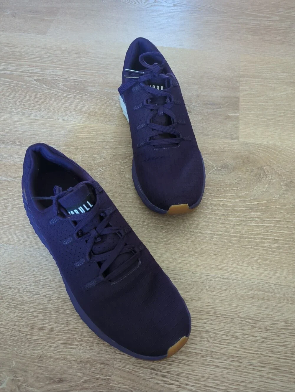 Nobull Allday Ripstop Runner Womens Size 9 Purple Gum Training Shoes Sneakers